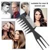 3 In 1 Plastic Combs Detangling Hair Comb Wide Tooth Comb Anti static Comb Hairdressing Styling Tool