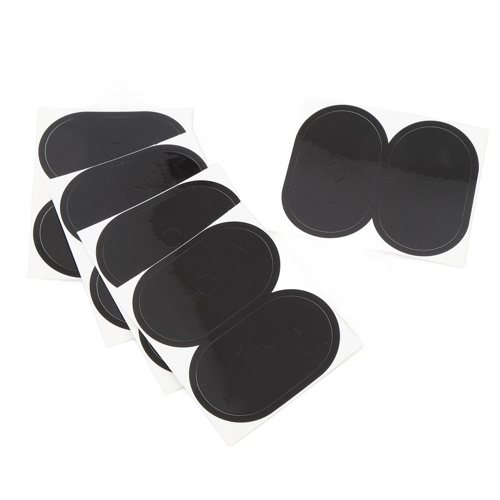 10PCS Valve Core Gaskets Plastic Resin Rain Proof Tire Valve Sealing Sticker Rim Hole Adhesive Protector Air Nozzle