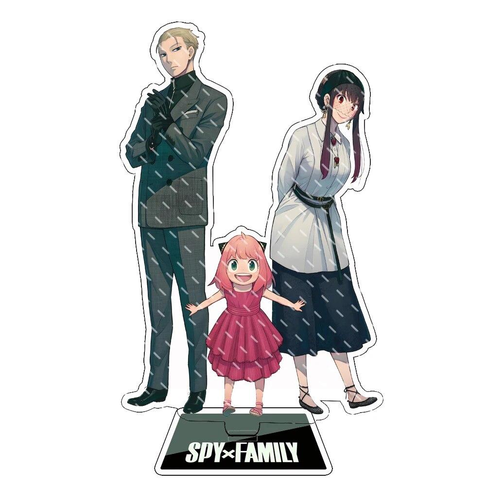 Anime Spy X Family Figure Cosplay Acrylic Stand Twilight Loid Forger Yor Forger Anya Forger Model Plate Collection Props Gifts