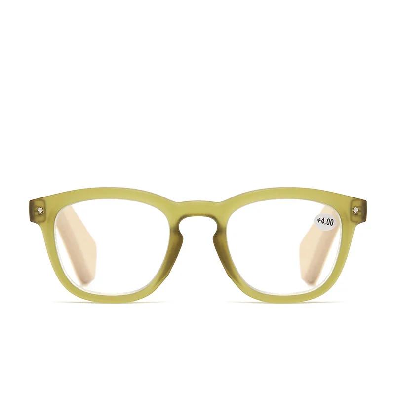 Natural Wood Reading Glasses Block Blue Light for Women Men Computer Eyewear +1.0 to +4.0 Presbyopia
