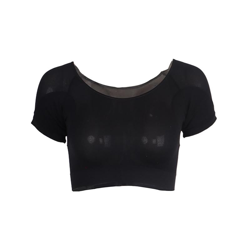 T-Shirt Shape Sweat Pads Washable Armpit Sweat Pads Reusable Underarm Perfume Absorbent Guards Shield Deodorant For Women Girls