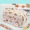 Capybara Pen Case With Multiple Compartments For Students And Office Use