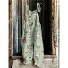 VIONA Heiße Damen Sommer Mode Einteiler Latzhose Einfach Bequem Haus Weite Hosen 3D Hahn Gedruckte Arbeitshosen