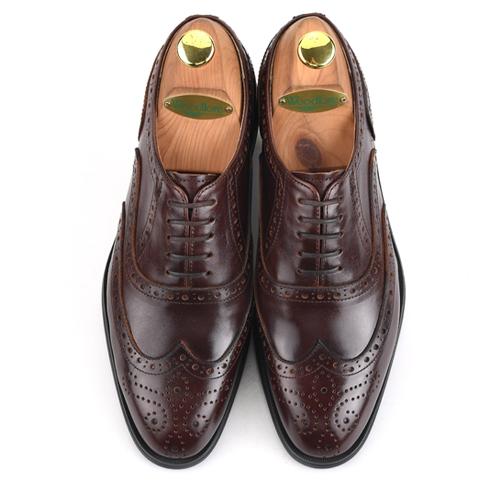 Roshoeman 7020 Wingtip Brown Pull-Up