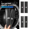 Car Seat Belt Shoulder Pad Trim Edge Three Color Shock Absorption For VW Golf Jetta Passat Mk4 Mk5 Mk6 CC B5 B6 B7