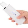 Face Skin Scrubber USB Rechargeable Peeling Machine Ultrasonic Exfoliating SkinCare(White )