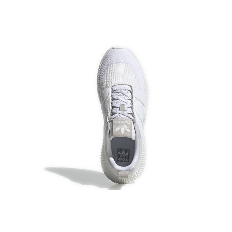 Adidas Originals Prophere V2 Cómodos Versátiles Absorción de Impactos Antideslizantes Corte Bajo Zapatillas Casuales de Estilo de Vida Unisex Zapatillas Casuales Gris Blanco FW4261