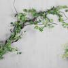 Decorative Rattan Faux Leaf Vines for Air Conditioning Pipe or Shopping Mall Display