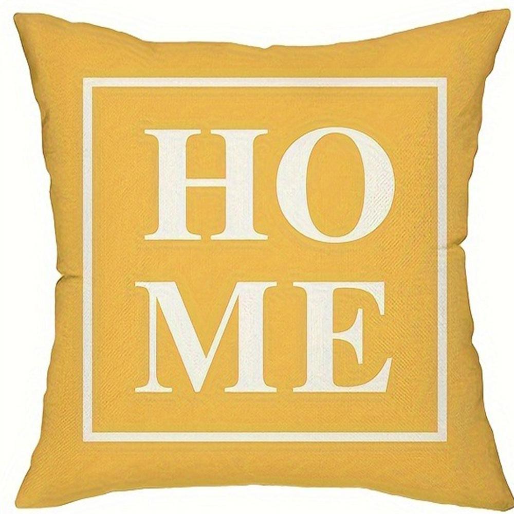 Colorful Geometric And Plant Pillowcasebedroom Living Room Sofa Home Decor Polyester Cushion Cover With Zipper