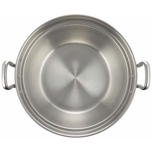 Akao Aluminum DON Hammered Round Pot, 48cm, Aluminum Alloy, Aluminum Die-Cast Handle, Japan, AEV02048