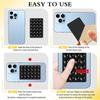 2PCS Hands Free Silicone Suction Phone Holder Strong Adhesive Stand for IPhone 15 Pro Max Samsung S24 S23 Universal Grip Mount