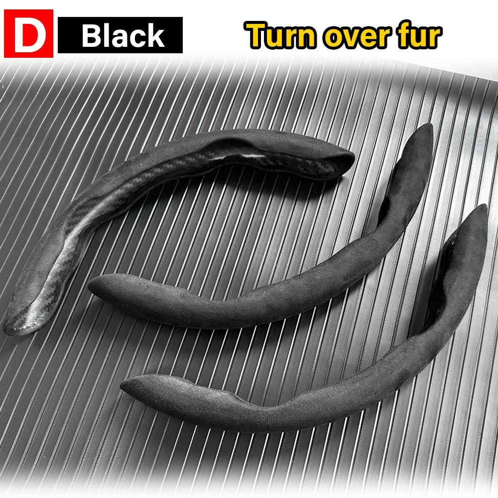 Fur Material Car Steering Wheel Cover Cover Accessories For Hyundai I10 I20 I30 Kona Ioniq 5 Santafe Genesis GV80 Bh NEXO Sonata