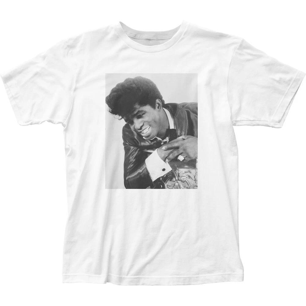 James Brown Personality Portrait 1 Mens T Shirt Music Classic Band Tee New White