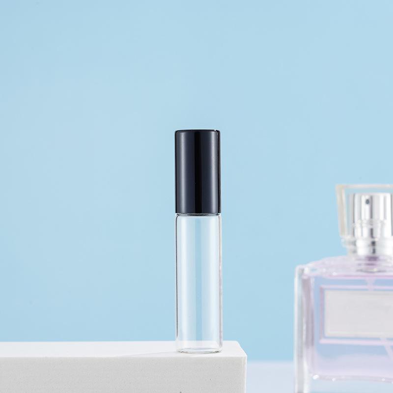 Transparent Glass Roller Bottles for Perfume and Essential Oils - 1ml, 2ml, 3ml, 5ml, 10ml