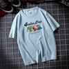 S-6XL Large Size Mens Short Sleeves T-shirt 100% Cotton Round Neck Casual Tee