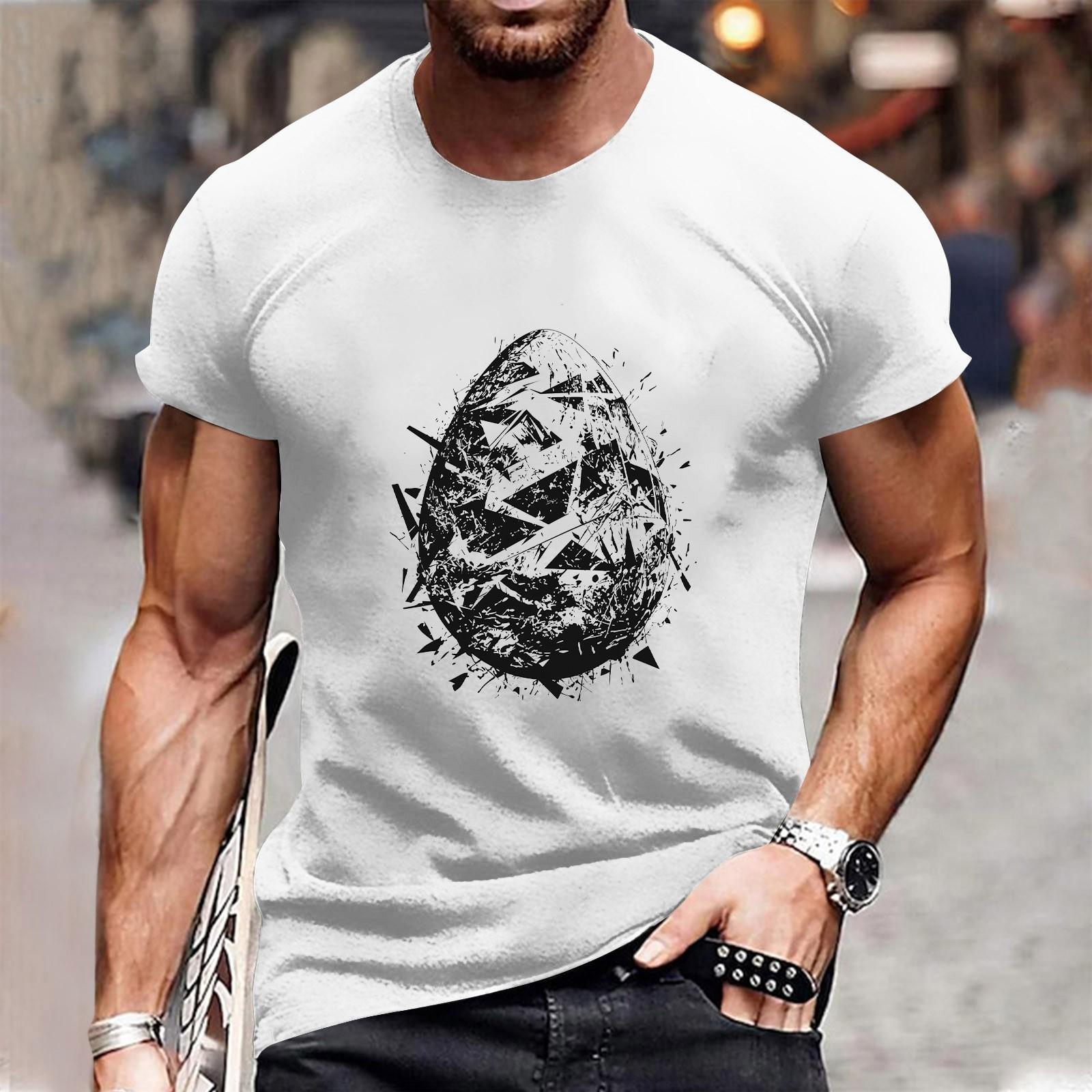 

Unisex Round Neck T,shirt XS білий