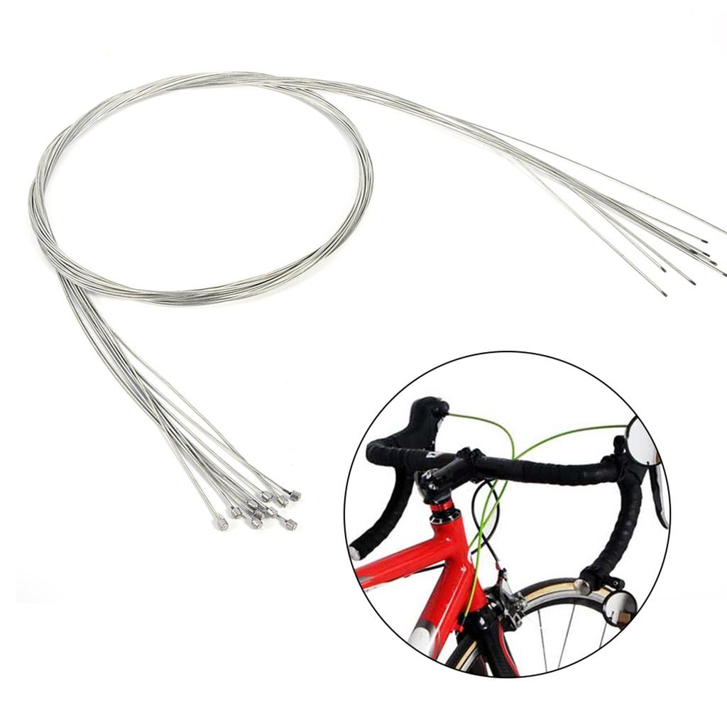 10pcs Bike Derailleur Cable Road Shift Cable Inner Shift Cable For Bicycle