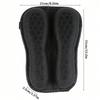 3D Honeycomb Motorcycle Seat Pad - Gel Cushion with Breathable Mesh, Universal Shock-Absorbing Cover for Long Distance