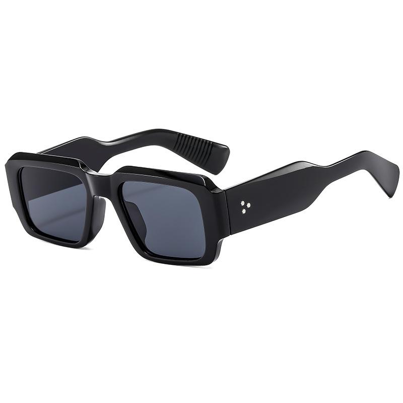 JYL TS Square INS Sunglasses Blue Light Blocking Plain Vision For Daily Wear Z3766