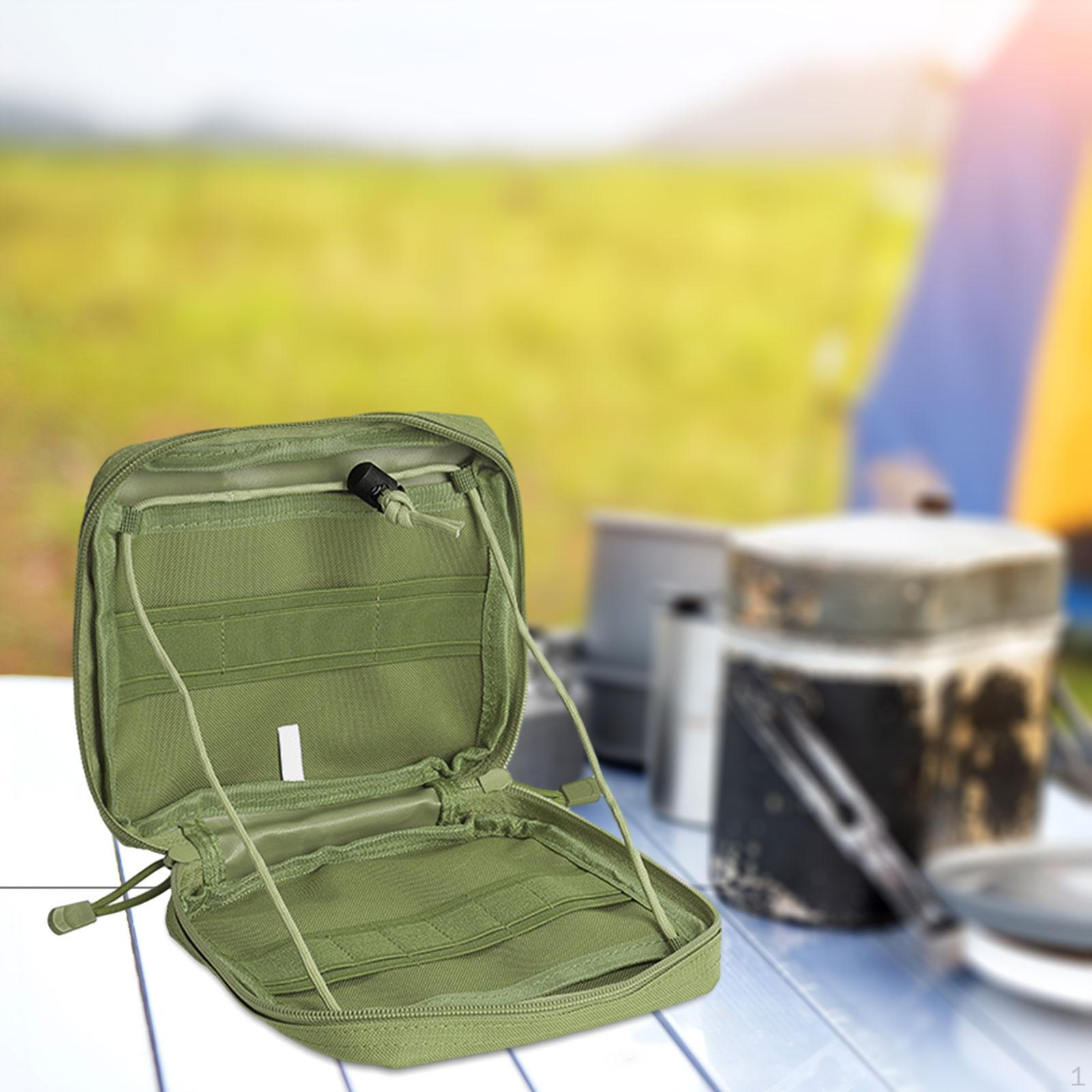 

Camping Lantern Storage Bag Pouch Zipper Easily to Carry Portable Tent Light зелёный