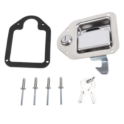 Truck Tool Box Latch with 2 Keys Stainless Steel Antitheft Heavy Duty Toolbox Handle Latch for UTV