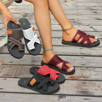 Damen Hausschuhe 2025 Trend Flache Designer Schuhe Plateau Lässige Hausschuhe Modische Outdoor Strand Sandalen Sommer Neue Pantoletten Damen