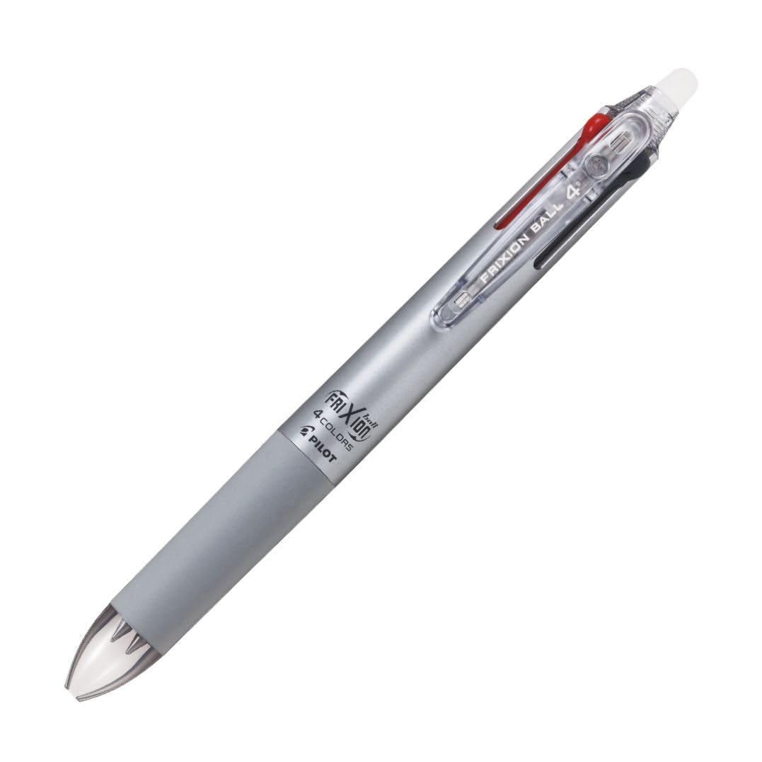 

Pilot Шариковая ручка Frixion Ball 4 Slim 4-цветная 0,38 мм [Градиентное серебро] LKFB-80U
