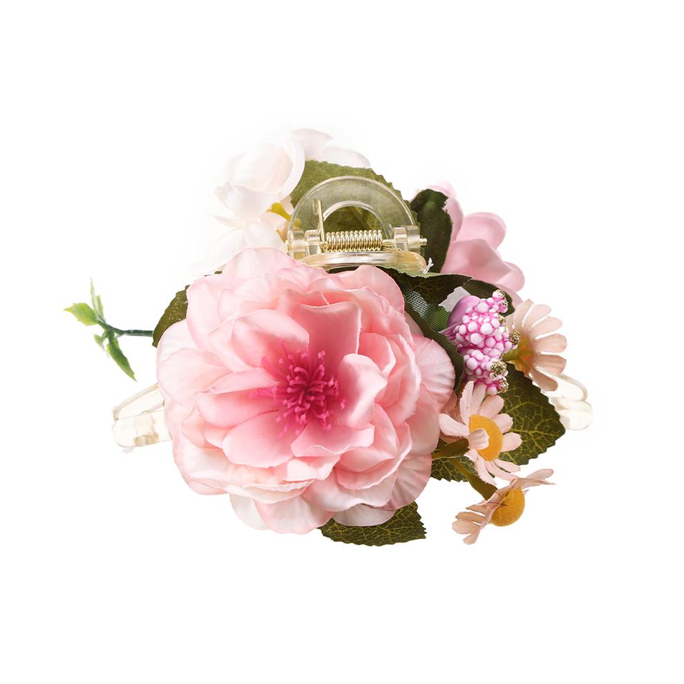 Large Flower Hair Clip Claws For Women Hair Crab Thick Hair Barrettes Hairpins Women Girls Fashion Hair Accessories