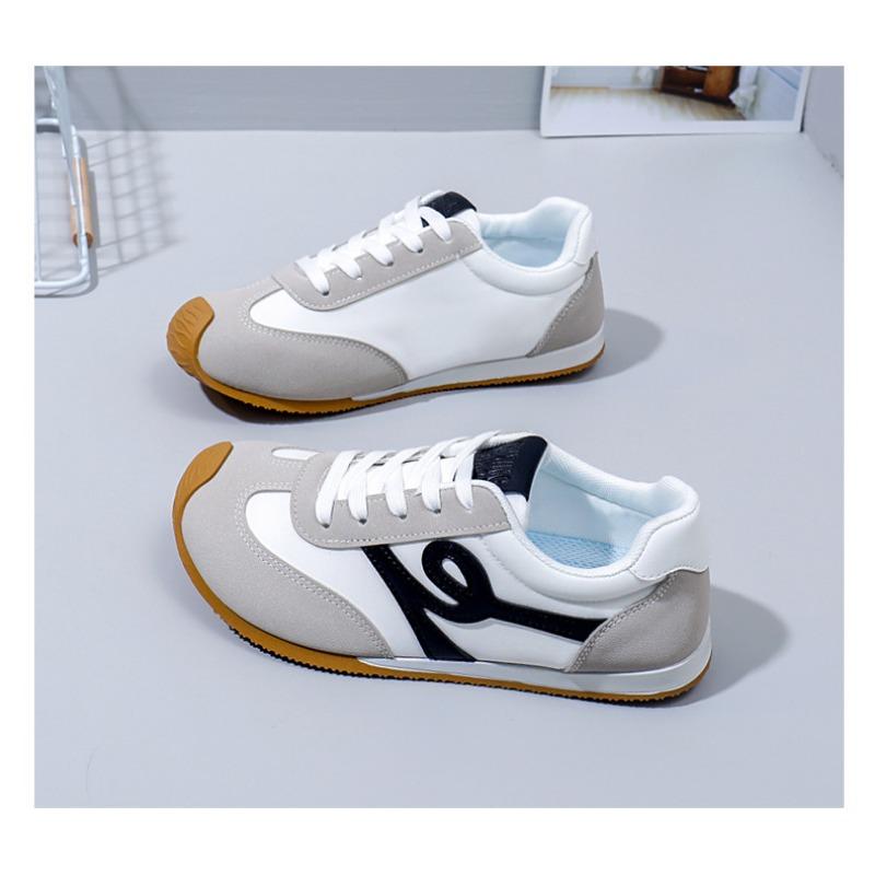 Atmungsaktive Damenschuhe, Damen-Freizeitschuhe mit niedrigem Schaft, Board-Schuhe, Schwammschuhe mit dicker Sohle