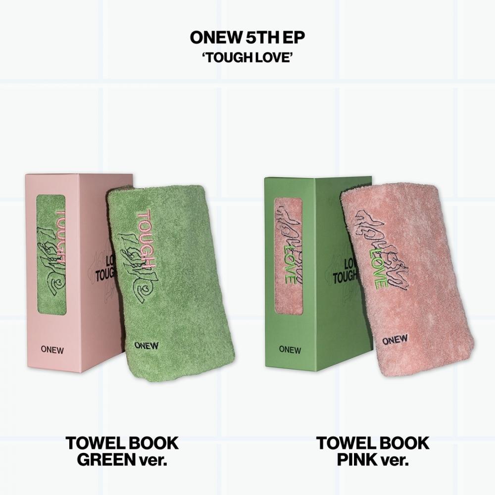 Onew Tough Love 5-й мини-альбом Towel Book Ver.