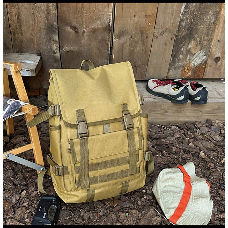 School Bag Mountain New High-value Retro Fresh Backpack Simple and Light Mountaineering Travel Large-capacity Backpack