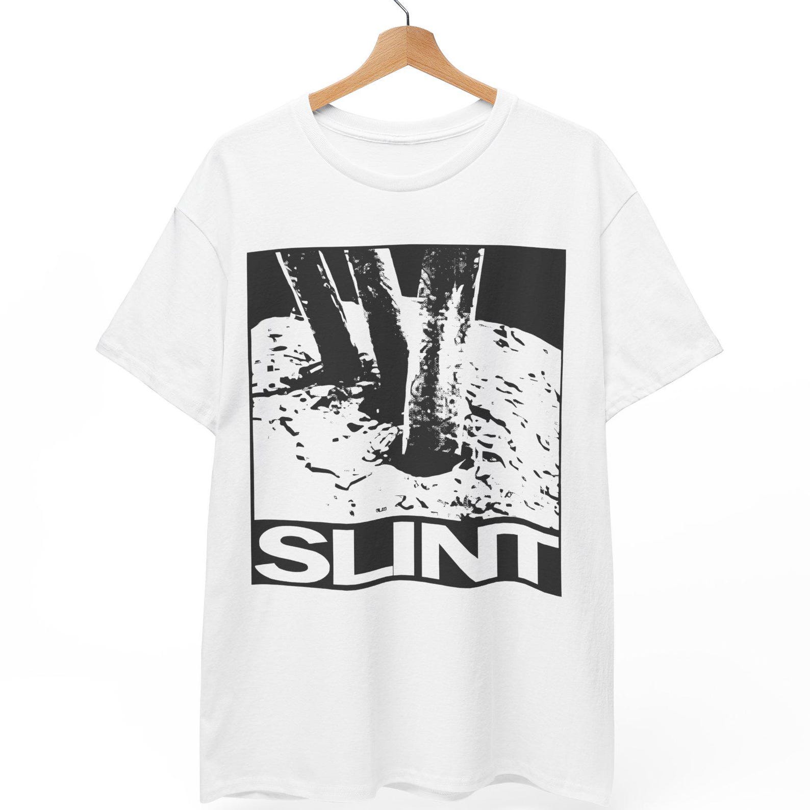 Slint Spiderland Era Post-Rock T-Shirt, 90s Indie Band Graphic Top XL