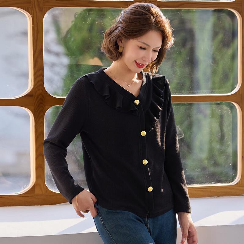 

Women s V-Neck Long Sleeve Casual T-Shirt 4XL