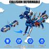 Non-Toxic Car God Quick Transformation Toy Dinosaur Flying Dragon Combination Pegasus Unicorn Magnetic Collision Transformation Fun Toy
