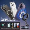 Car Phone Holder for Magsafe [78+LBS Strongest Suction & 2400gf Magnetic] 360° Adjustable Car Phone Mount Phone Holders