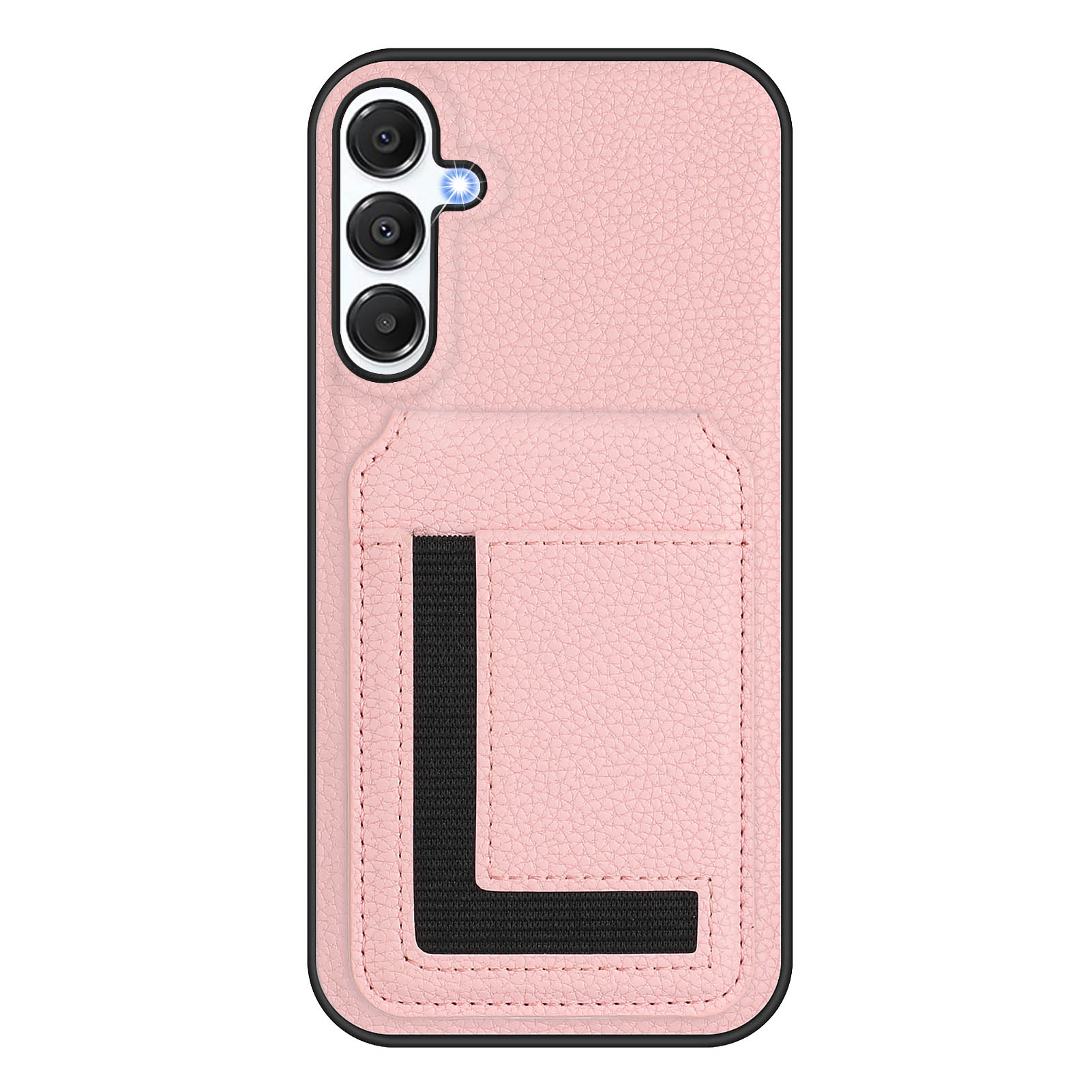 

For Samsung Galaxy A16 5G/Galaxy A16 4G Magnetic Case TPU + PU Leather Phone Back Cover with Detachable Card Holder B