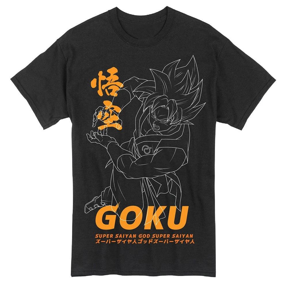 Dragon Ball Super - Мужская футболка Сон Гоку L
