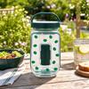 Salad Storage Jar Dishwasher Container with Fork Compartment Portable for