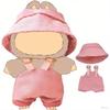 Labubu Compatible with Labubu Plush Toy Outfit 17cm Plush Doll Doll Plush Toy Cute DIY Doll Photo Doll Clothes for Different DIY Clothes, Clothes,