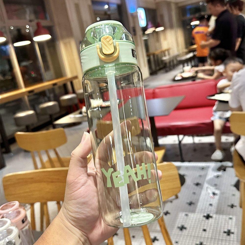 800ml Leak-Proof Summer Water Bottle Large Capacity Drinking Kettle Sports Water Cup  Outdoors