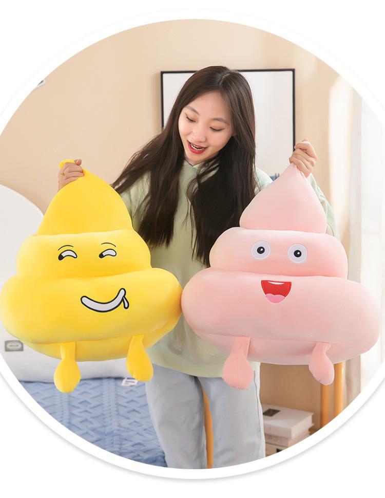 Funny Feces Plush Pillow - Creative Prank Gift Doll