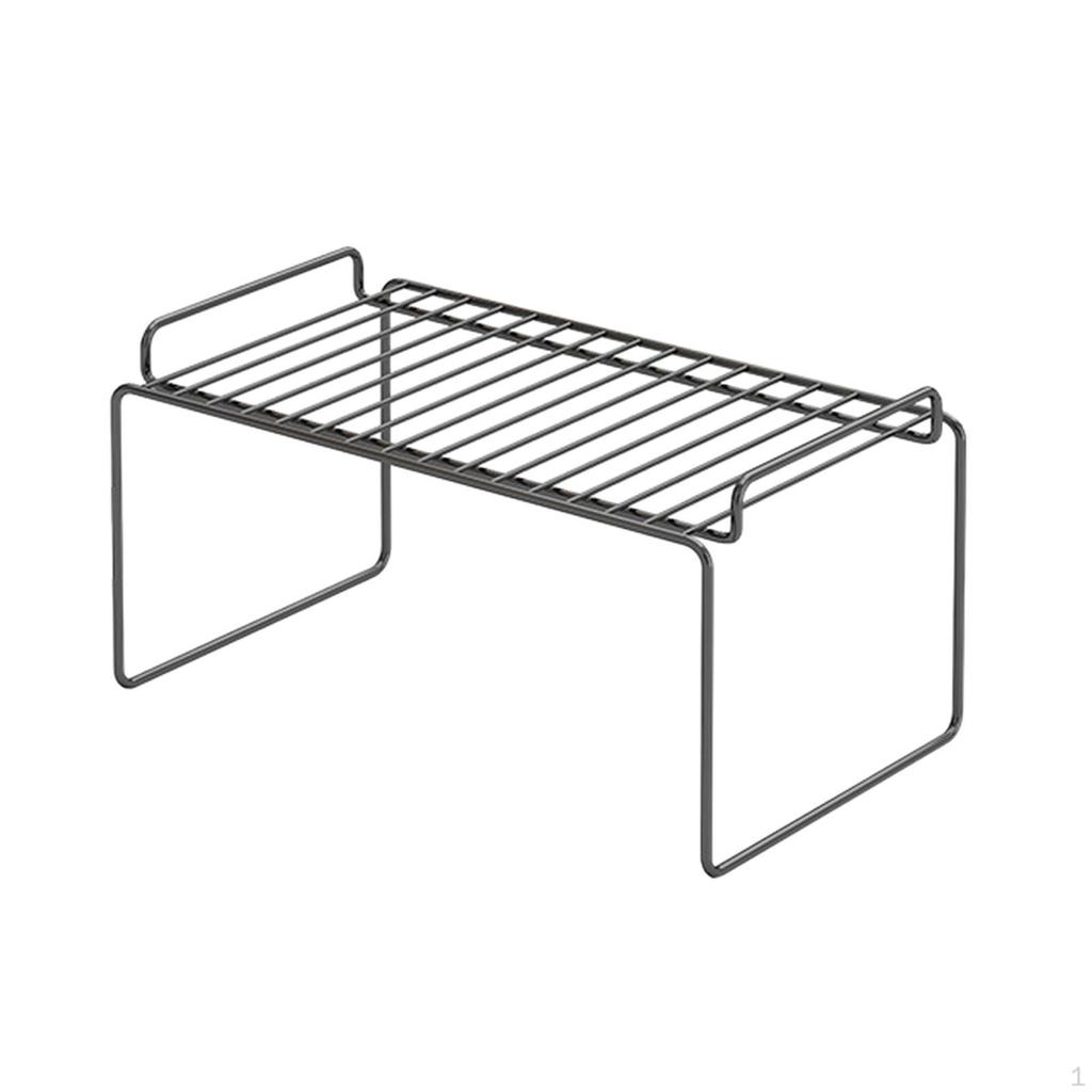 Rack Bathroom Non-Punching Iron Storage Sturdy Spice Closet Basket Organizer for