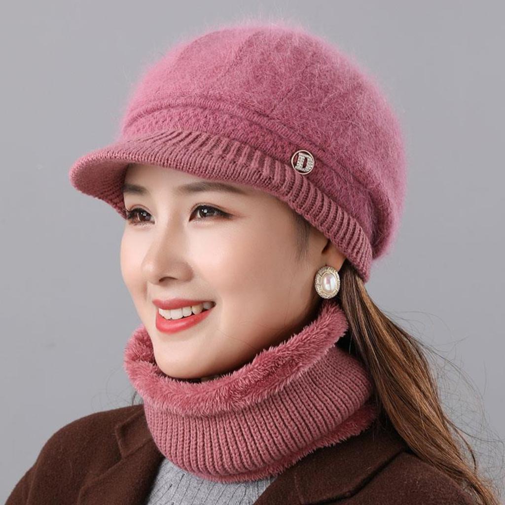 Women's Warm Dual-use Pullover Sports Hat Casual Ear Cap