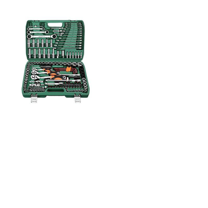 Multifunctional Car Repair Tool Set with Ratchet Socket Wrench