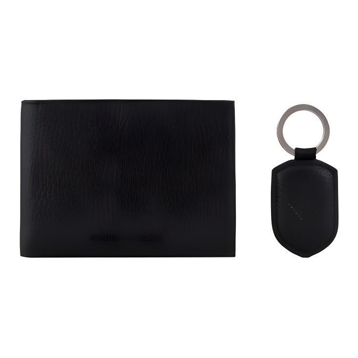 

Emporio Armani Classic Eagle Logo Leather Wallet Men wallet Black Y4R222-Y068E-80001 Basic Set (Bag+Dust Bag)