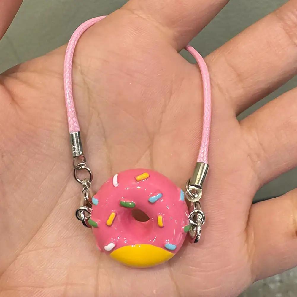1pc Cute Doll Accessories for 15/17cm Doll Mini Cute Clothes Decoration DIY Donut Pendant Accessories Girl Gift