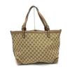 Gucci 247209 GGCanvas Tote Bag with Pouch GGCanvas Beige X Brand/GoldHardware
