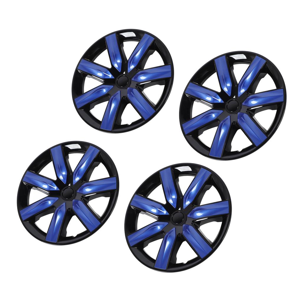 4Pcs Car Hub Cap 19in Sporty Look Protective Buckle Installation Wheel Hub Cap Cover for Model Y