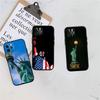 FM47 Statue of Liberty Soft Shell Phone Case for Samsung Galaxy Note 10 20 S23 S24 S25 Ultra FE Plus Edge Lite A02S A35 A07 A17