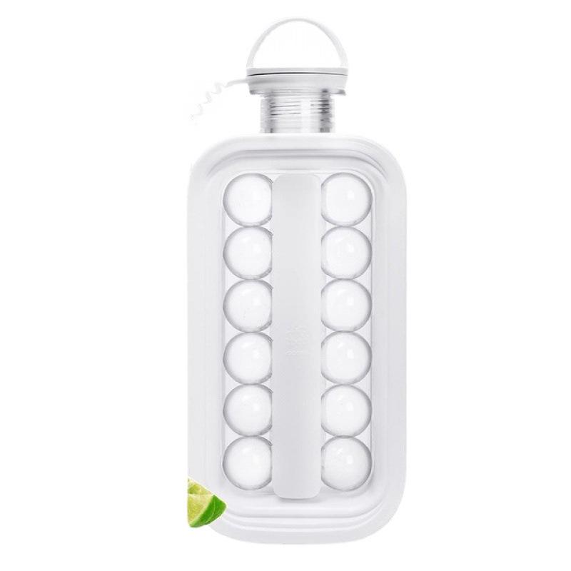 Portable Foldable Ice Tray with Ice Ball Mold